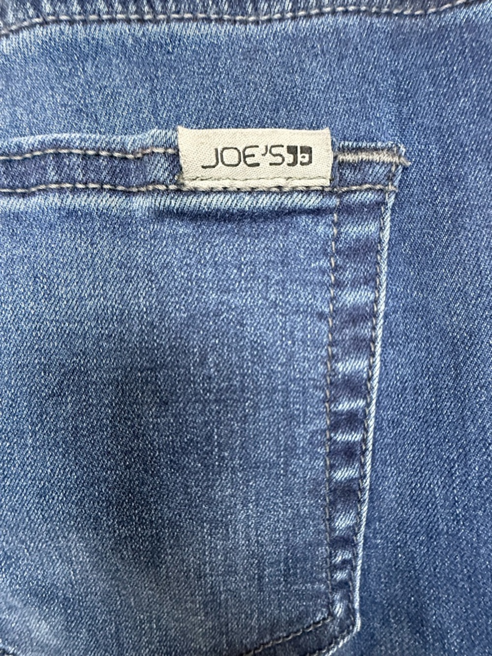 Vintage Joe's Jeans Medium Blue Flare Wide-Leg Denim - Picture 4 of 5